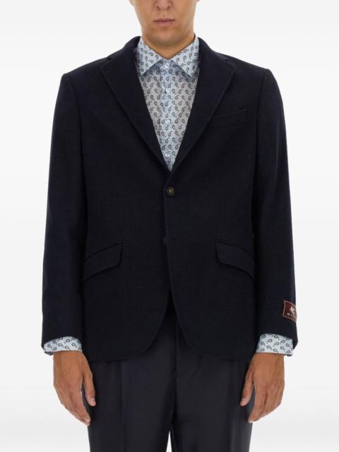 two-button cashmere blazer
