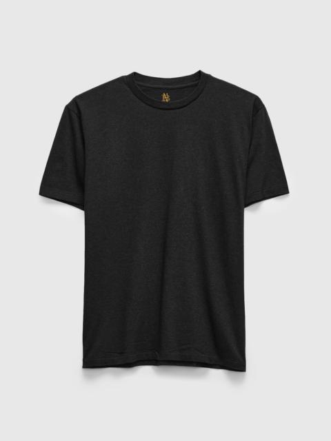 Meriyasu Light T-Shirt in Melange Black