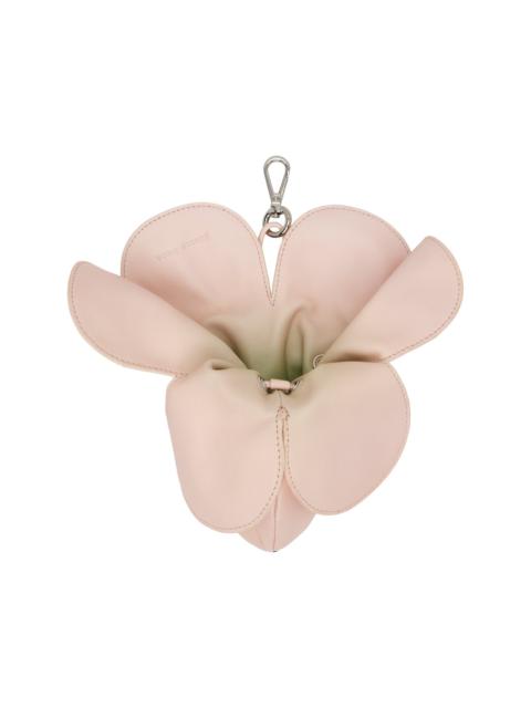 Pink Flower Coinpurse Keychain