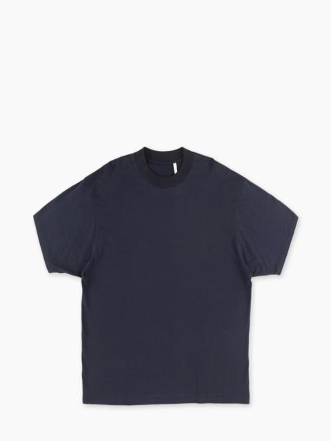 KAPTAIN SUNSHINE SUVIN SUPIMA TUBE TEE LIGHT NAVY