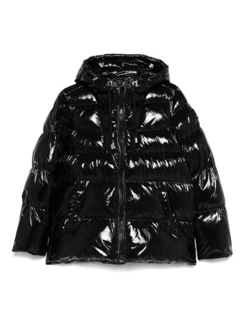 hooded puffer jacket