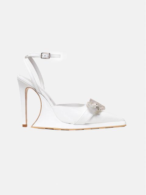 CRUELLA SHOES PATENT LEATHER VIRGIN WHITE