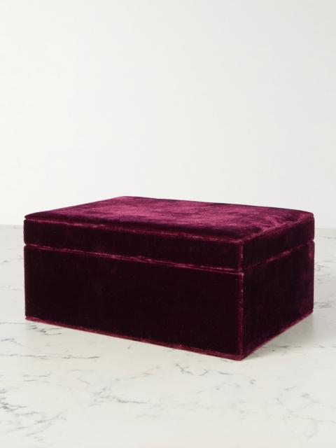 Trésor Grande Velvet Jewelry Box