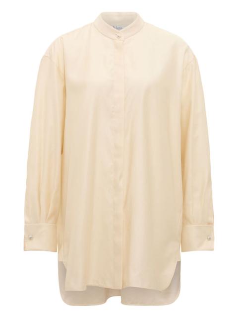 mandarin-collar shirt
