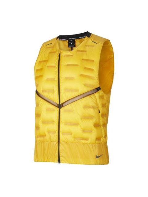 Nike Aeroloft Insulated Reflective Vest 'Yellow' CU7798-743