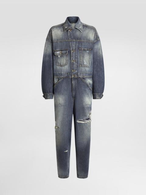 Denim jumpsuit