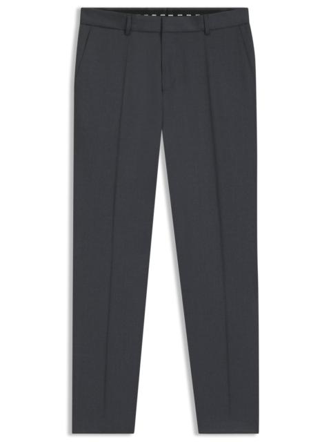 SLIM-FIT TROUSERS IN VIRGIN-WOOL SERGE