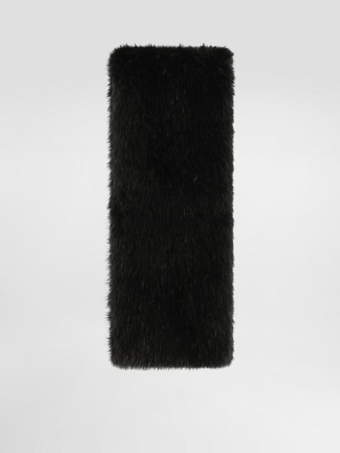 Faux fur muff
