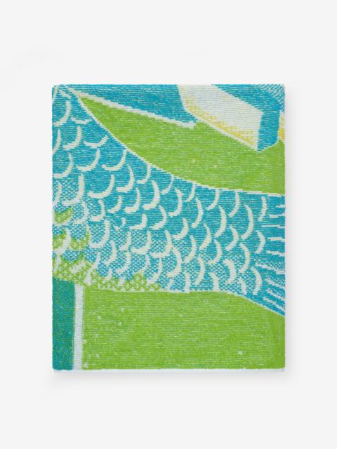 Fish and Chips Cotton Towel