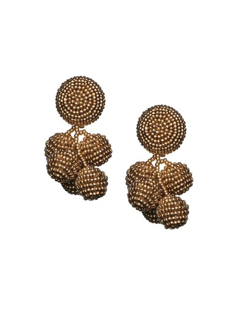 MINI COCONUTS EARRINGS - GOLD