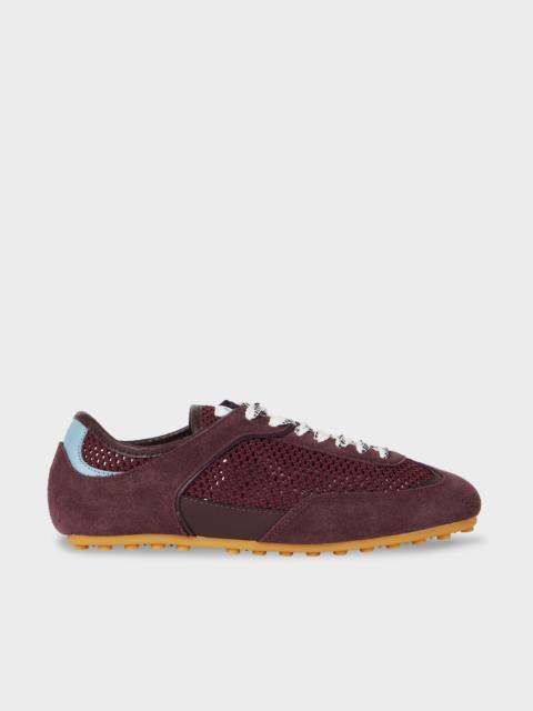 Women's Burgundy 'Samara' Trainers