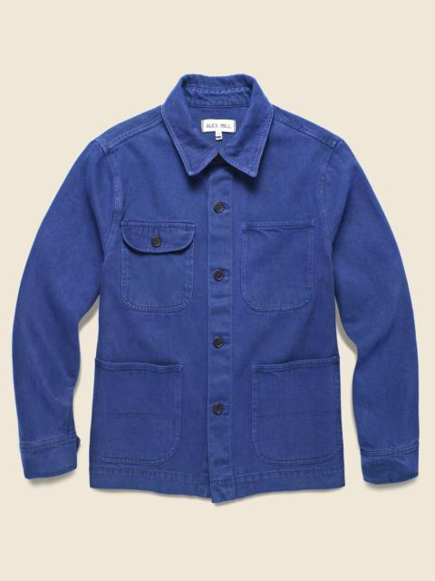 Denim Work Jacket - Navy