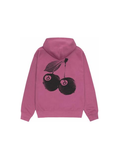 Stussy Cherries Hoodie Berry