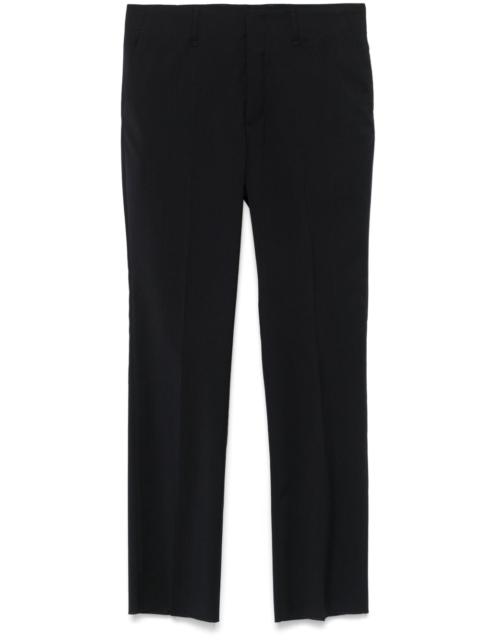 virgin-wool tailored trousers