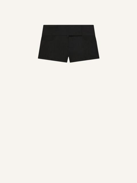 BELTED MINI SHORTS