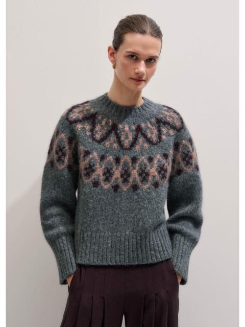 Fair Isle Knit + Snood