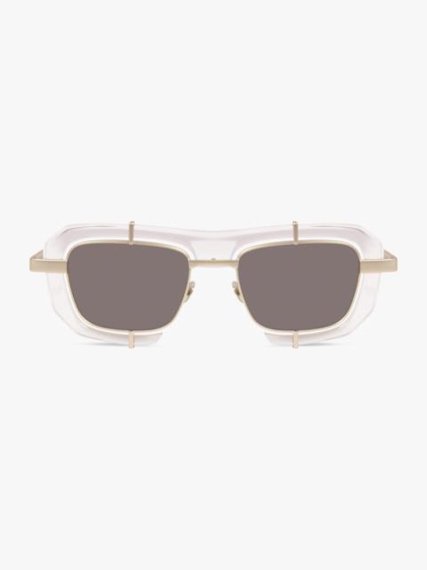 JWA03 GEOMETRIC SUNGLASSES | CLEAR/BLACK