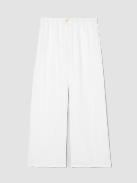 Organic Linen Wide-Leg Trouser Pant