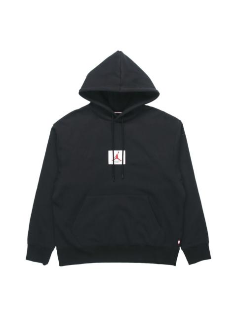 Air Jordan Fleece Pullover hooded Casual Black CV6147-010