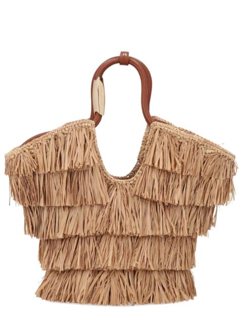 RAFFIA GOLDENTIME BAG