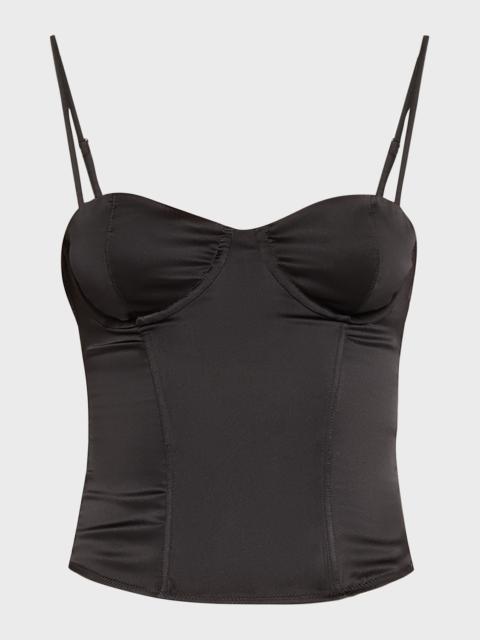Tous Les Jours Charmeuse Bustier