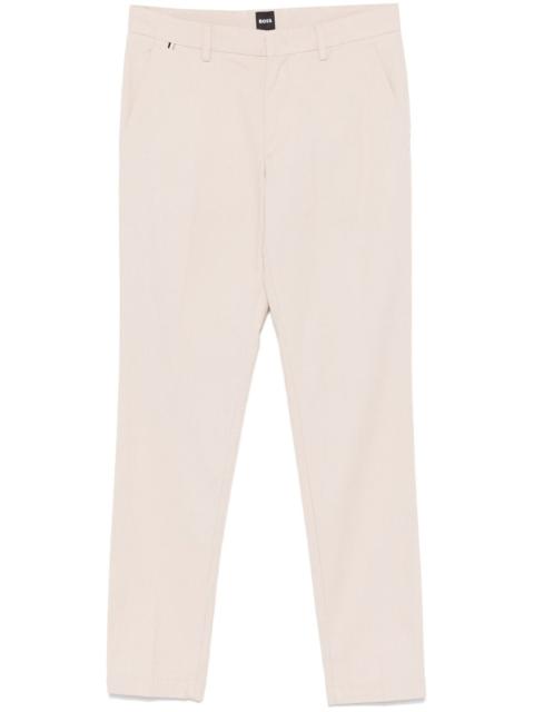 slim-fit chinos