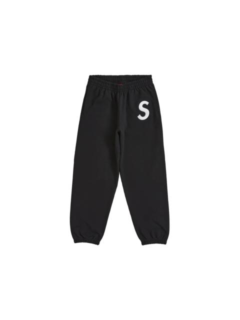 Supreme S Logo Sweatpant (FW25) Black
