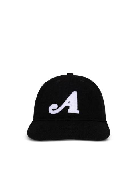 logo-embroidered baseball cap