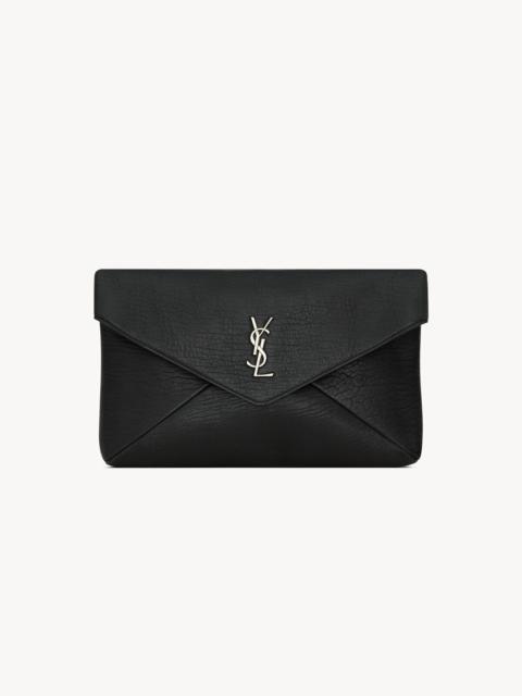 CASSANDRE LARGE ENVELOPE POUCH IN LAMBSKIN