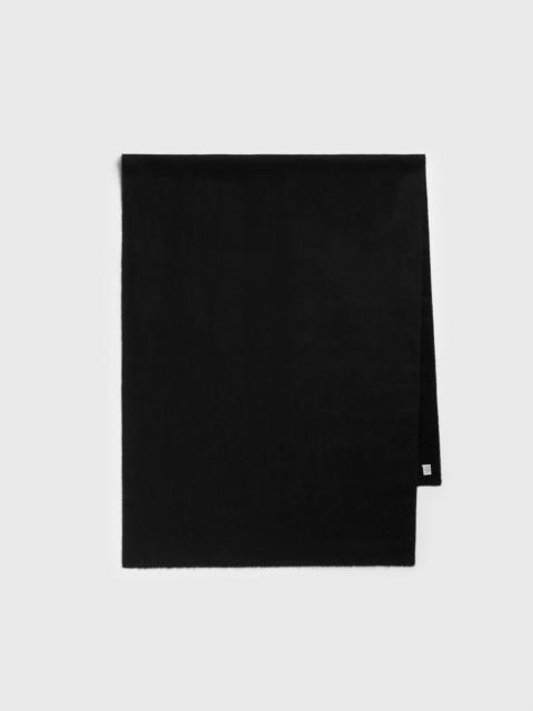 Classic winter scarf black