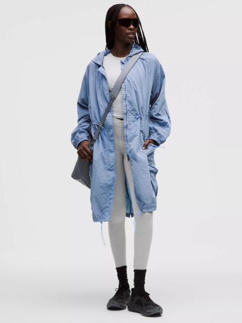 Lightweight Woven Long Jacket