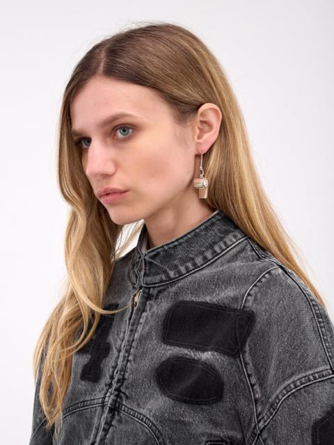 Whistle Charm Earrings