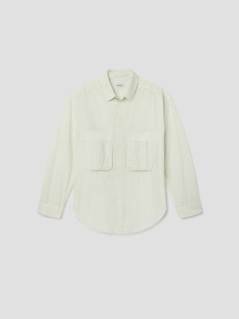 CLARK SHIRT IN MINT CREAM