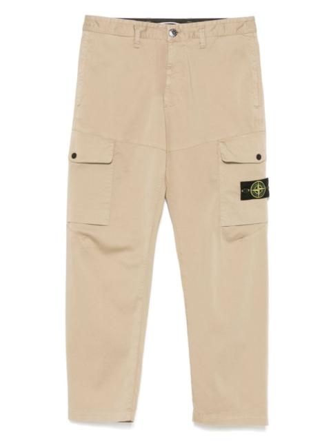 Compass-badge trousers