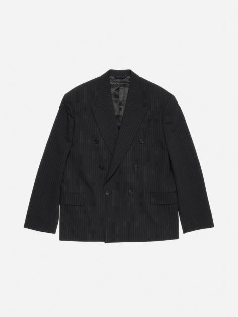 Relaxed fit suit jacket - Black