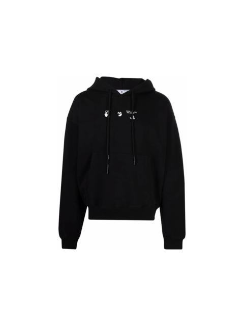 OFF-WHITE Marker Hoodie Black/Red