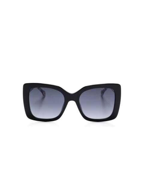 oversize-frame sunglasses