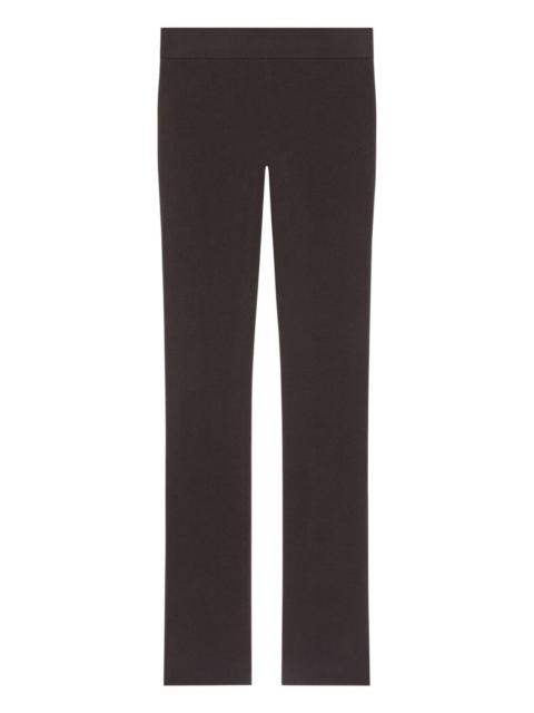 bootcut interlock trousers