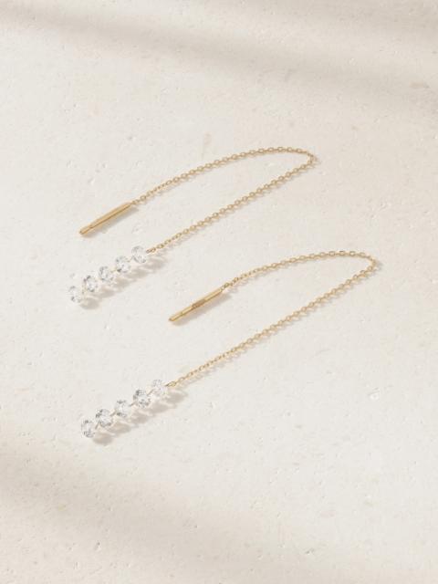 Rivière 18-karat Gold Diamond Earrings