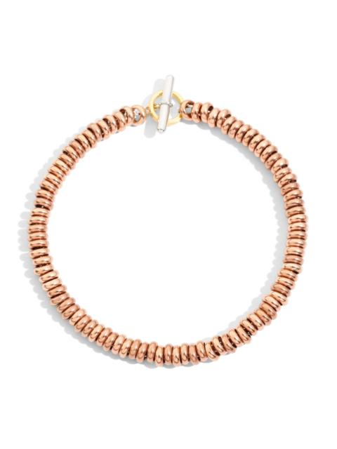 ROSE GOLD RONDELLE BRACELET