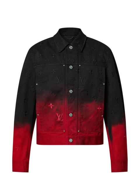 Embroidered Denim Blouson