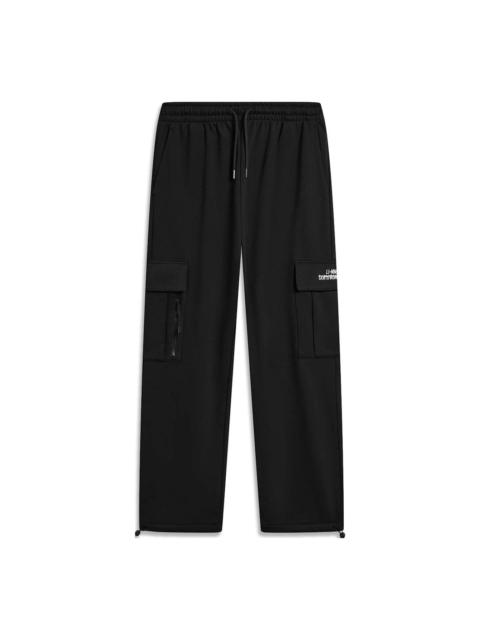 Li-Ning Skateboard Logo Cargo Pants 'Black' AKLT951-2