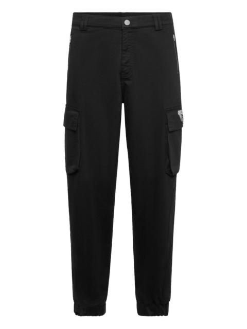 Greatness embroidered cargo trousers