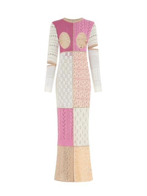 Regenerated Crochet Maxi Dress