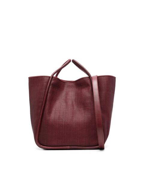 leather tote bag