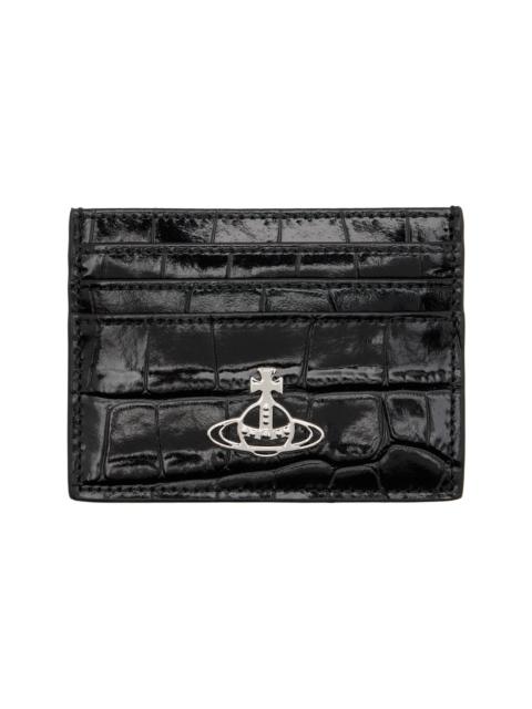 Black Flat Card Holder
