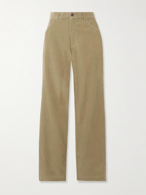 Juniper Cotton-corduroy Straight-leg Pants