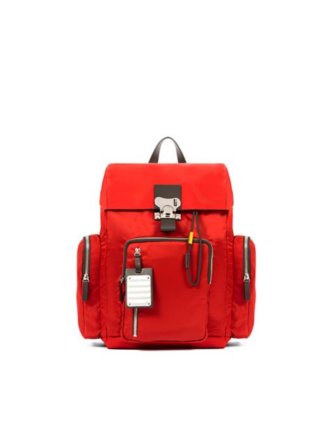 S Butterfly flap backpack