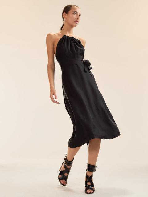 Talita Silk Wrap Dress