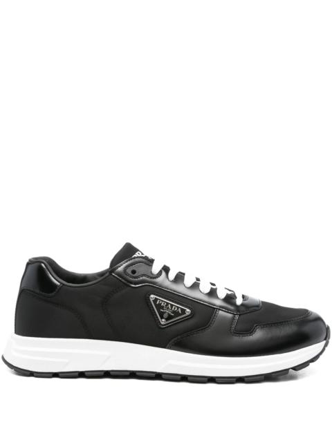 Prada Leather-panelled Sneakers